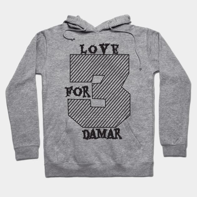 love for damar Hoodie by smile_zaho